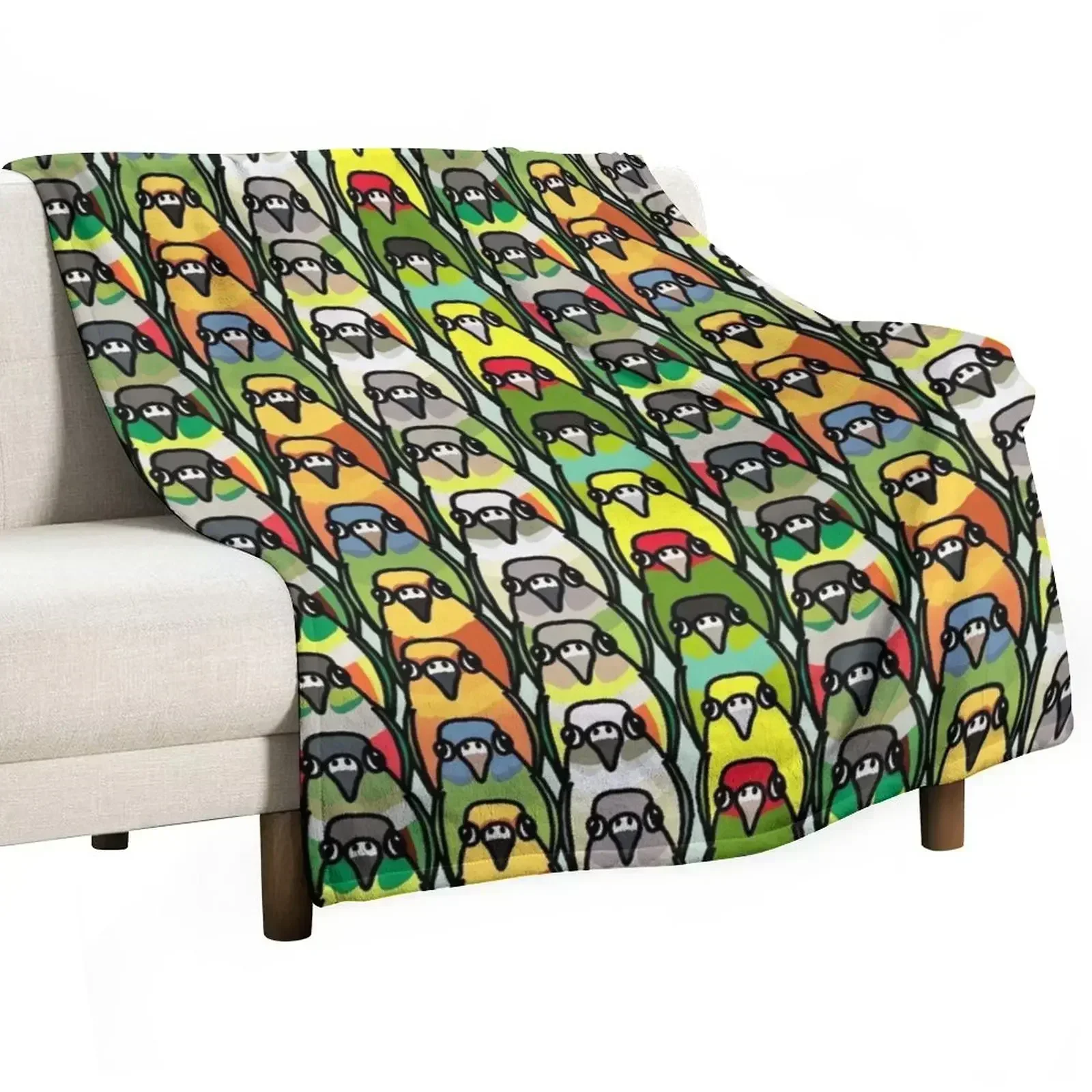 

Conure pattern Throw Blanket warm for winter Sofa Throw Blankets