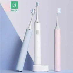 XIAOMI MIJIA T500 T300 elektryczna szczoteczka do zębów inteligentna szczoteczka soniczna ultradźwiękowa wybielająca wibrator do zębów bezprzewodowy środek do higieny jamy ustnej