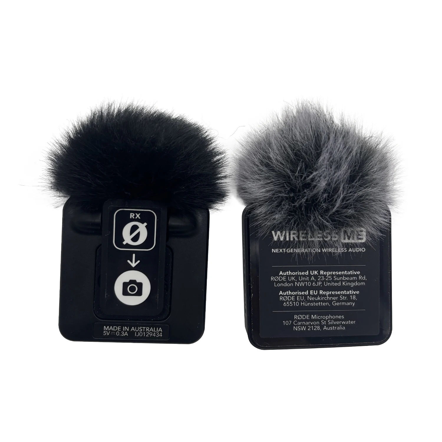 Filtro Pop para exteriores, funda para parabrisas con micrófono Lavalier de gato muerto peludo para Rode Wireless Me, cubierta para parabrisas con micrófono artificial