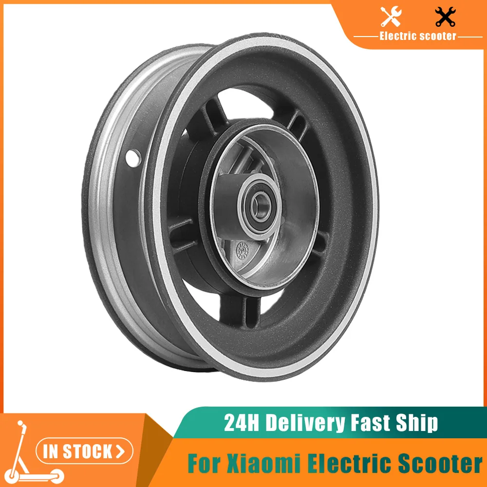 

For Xiaomi 5 Pro Front Wheel Hub Electric Scooter Alloy Rim Replacement Front Wheel Assembly Wheel Easy Installation Parts