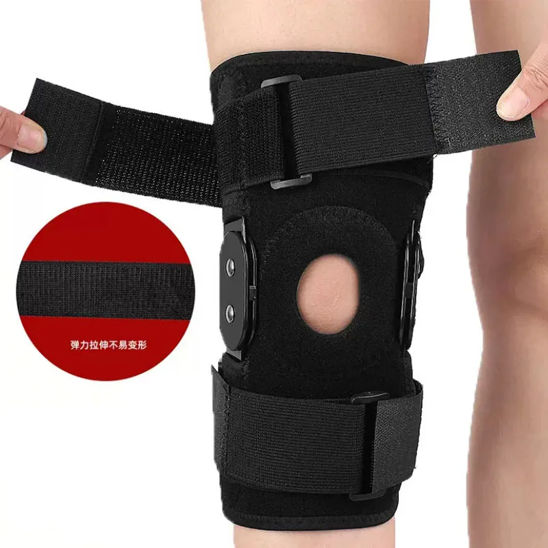 

Hinged Knee Brace Adjustable Pain Arthritis ACL PCL Meniscus Tear Knee Support with Side Stabilizers of Locking Dials for Knee