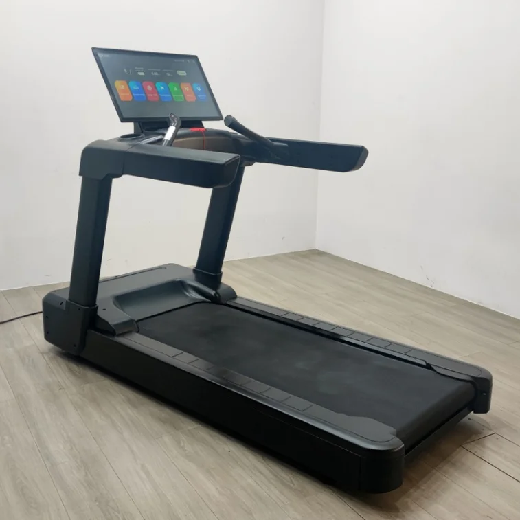 

Treadmill Gym Equipment 32" LED Touch Screen Commercial Treadmill Running Exercise Machine