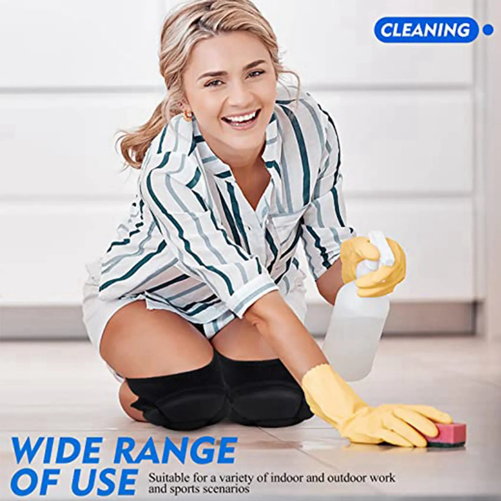 【SPECIAL】Men/Women Knee Pads For Gardening, Cleaning, Construction Work, Flooring, Volleyball, Anti-Slip Collision 5 Pair
