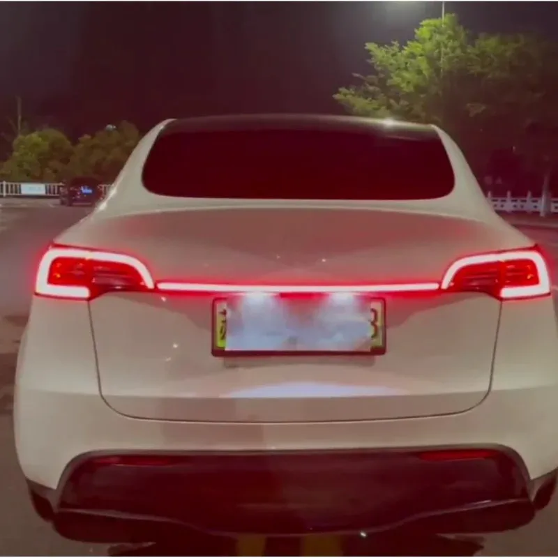 (Short edition)For Tesla Model Y Through Taillight Model3 Dynamic Taillight Strip Upgrade And Modification Decoration Model y/3