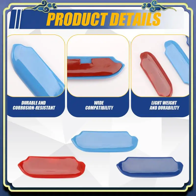 

AU16-Car Front Face Middle Net Bright Sequins Modified Decoration Protection Strip Three Colors For Mazda 3 Axela 2019-2021