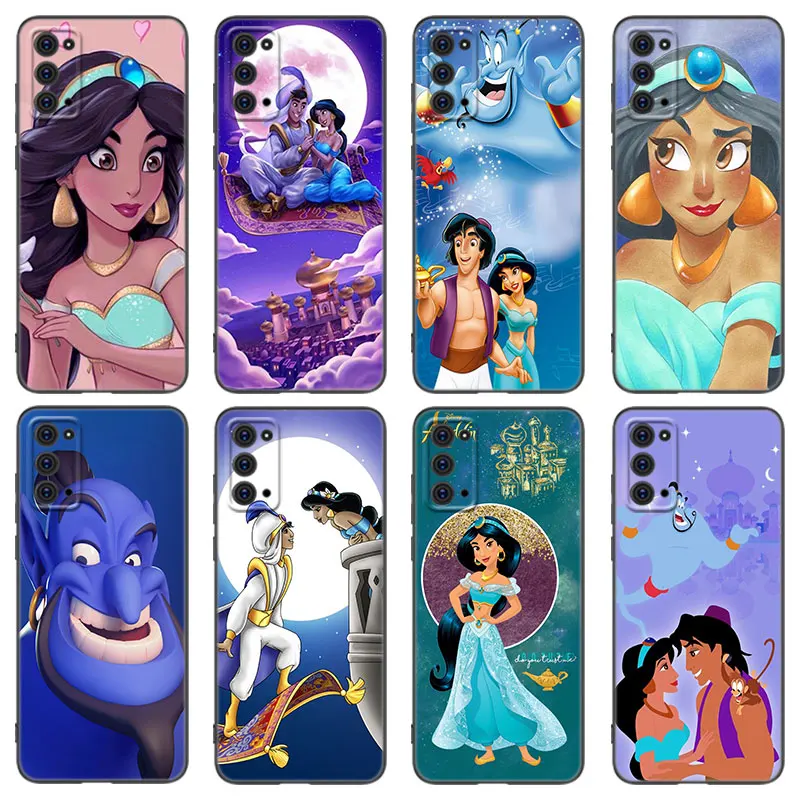 Aladdin And Princess Jasmine Case For Samsung M30 M31 S Note 10 20 M04 M13 M32 M14 M23 M33 M34 M42 M52 M53 M54 M11 M12 M21 M22