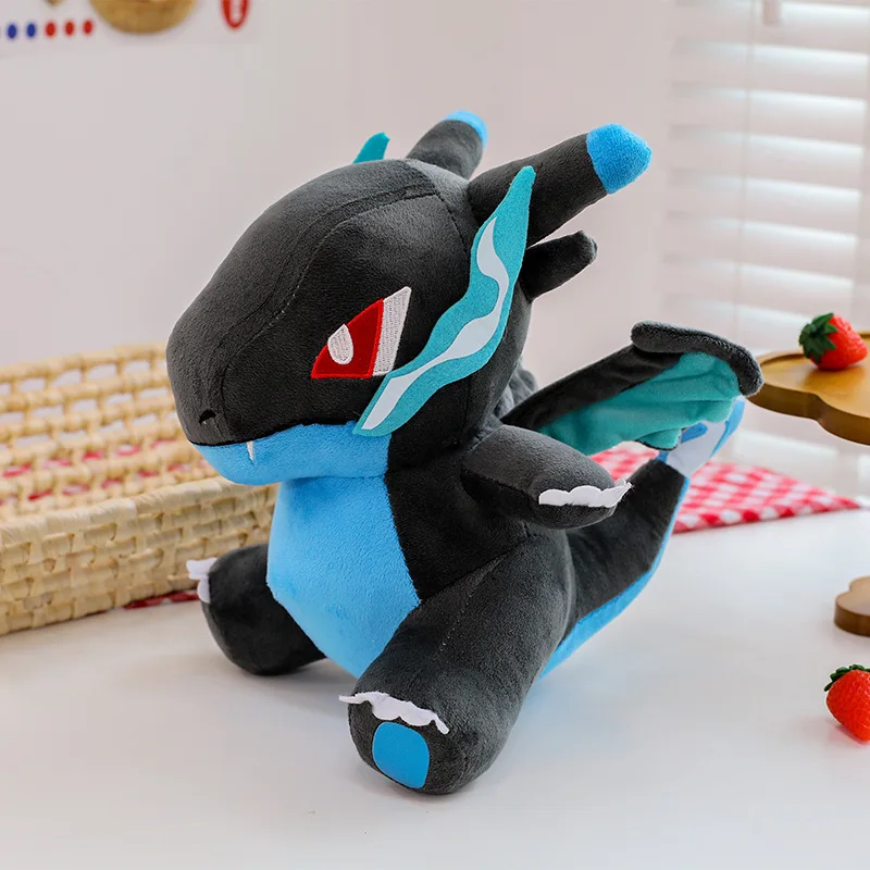

30/50cm Fire Breathing Dragon Plush Toy for Kids Soft Stuffed Animal Birthday Gift Cute Diablo Style Dinosaur Elf Pokemon Doll