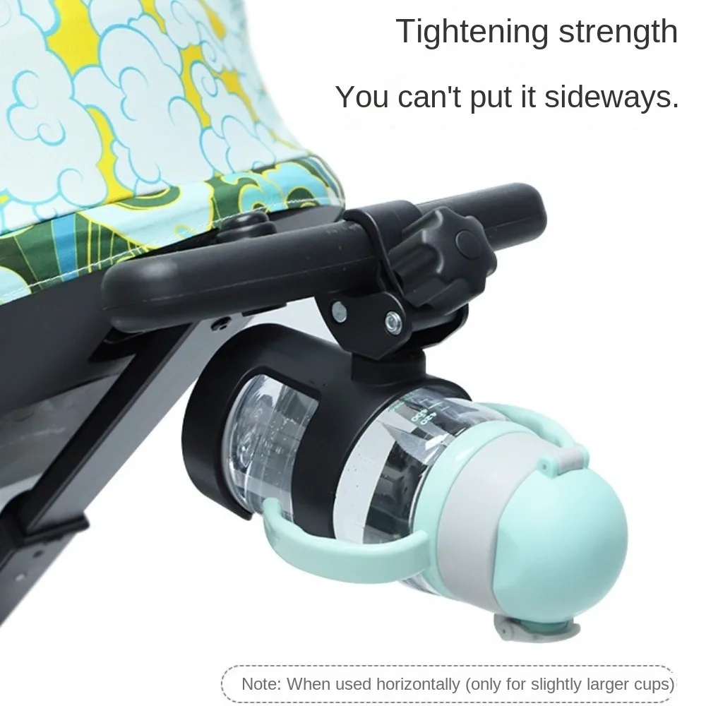 

Baby Pram Baby Stroller Cup Holder 360° Rotate Multi-function Bicycle Water Bottle Holder Anti-Slip Pushchair Accessories