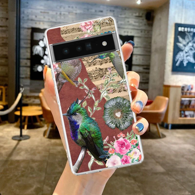 حافظة لهاتف جوجل بيكسل 9 8 7 6 9A 8A 7A 6A 5 4 5A 4A 3A Pro XL غطاء شفاف ناعم وشفاف من البولي يوريثان الطنان #5