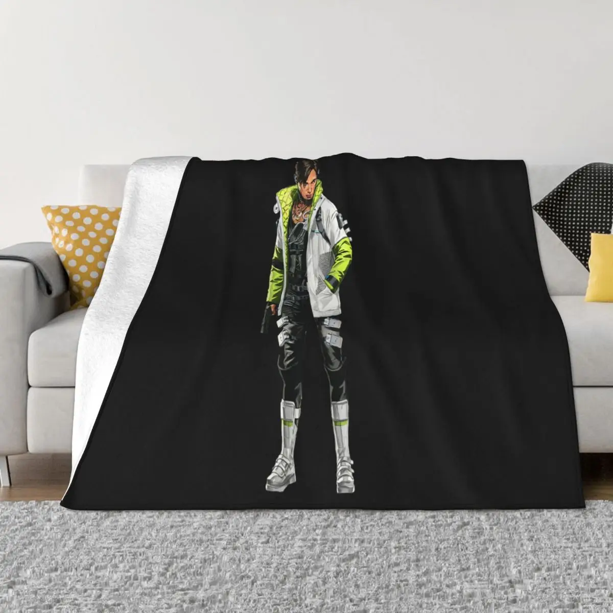 Apex Legends Crypto Gaming White Woman Sale Interested Pictures Plus Size Novelty 2021 Latest Throw Blanket