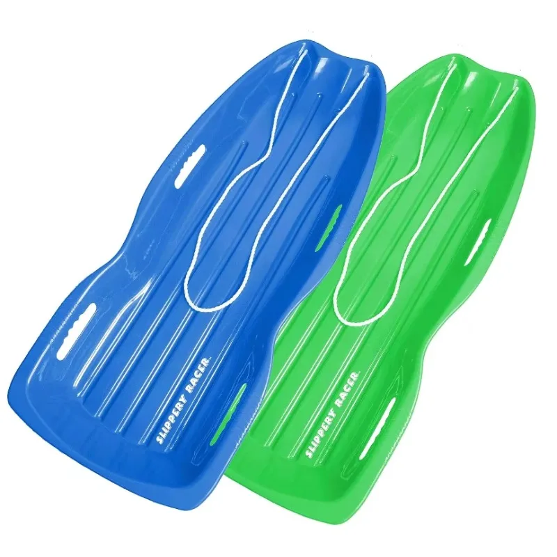 

Flexible Adult and Child Plastic Sleigh Christmas Sleigh Adult Children's Grass Board Sleigh