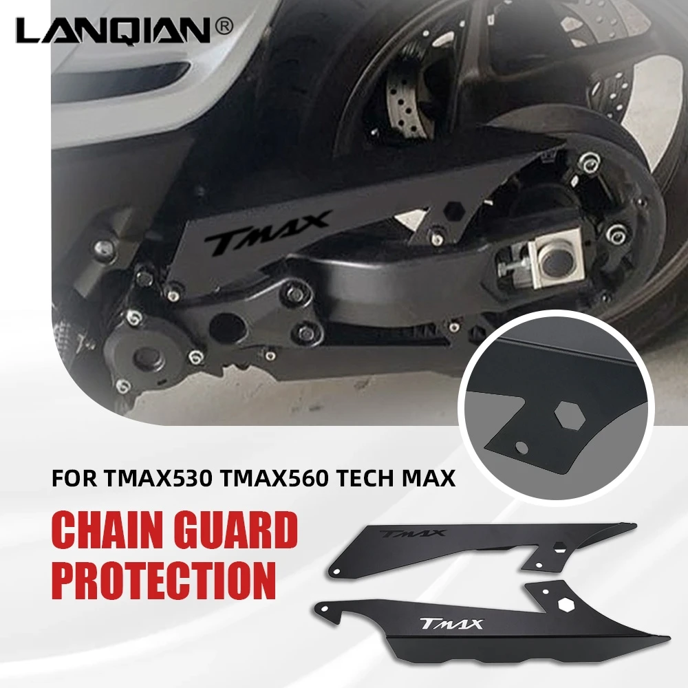 

2017 2018 2019 2020 2021 FOR YAMAHA TMAX 530 560 Chain Guide Pulley Chain Stabilizer Chainring Protector Guard Cover chain guard