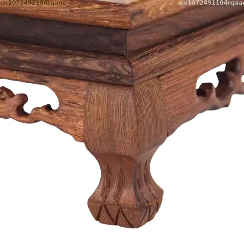 Drewniany miniaturowy stół Rzemiosło Bonsai Półki na rośliny Figurki Stojak na wazon Doniczka Stół do sortowania Stojąca podstawa na kwiaty