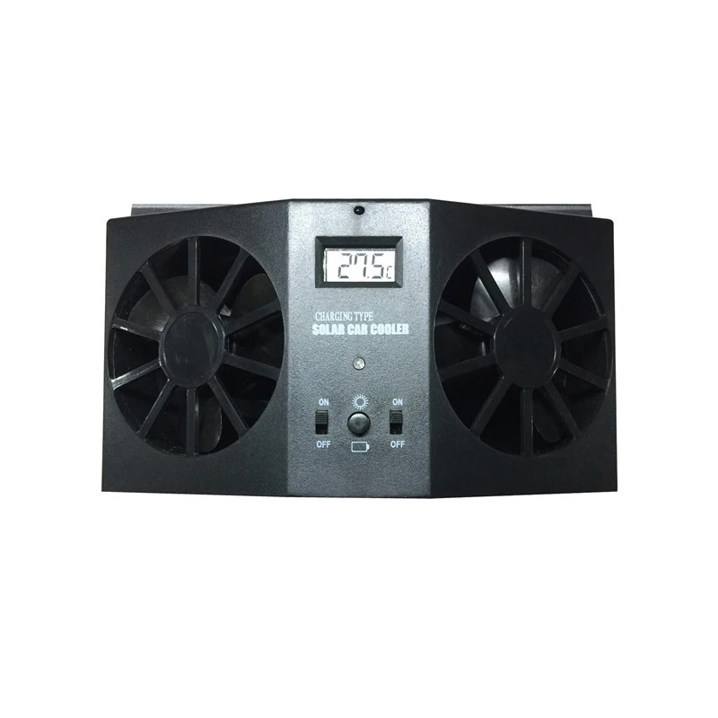 

Automotive Solar Exhaust Fan Air Ventilation Radiator Cooler for Cars, Refrigerators, Automatic Ventilation Fans