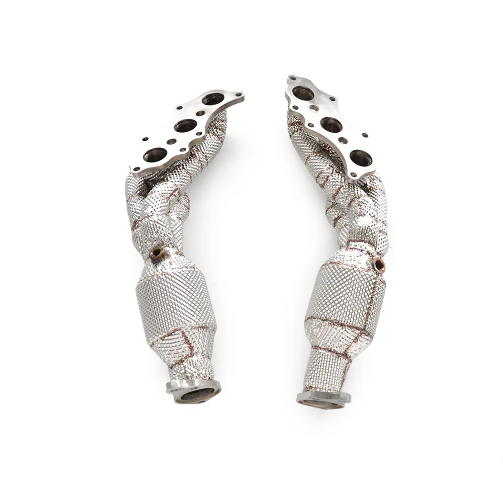 

Suitable for Toyota Land Cruiser FJ 4.0 1GR Engine Stainless Steel Falling Catless Exhaust Manifold
