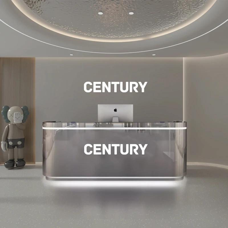 

Modern Company Reception Desks Executive Restaurant Shop Beauty Hotel Reception Desks Design Comptoire Accueil Lounge Furniture