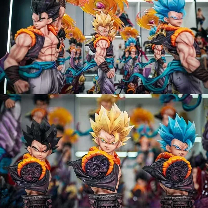 

In Stock Jt Statue Cloud Rise Wujita Three Headed Carving Dragon Ball Handmade Anime Model Desktop Ornament Birthday Gift