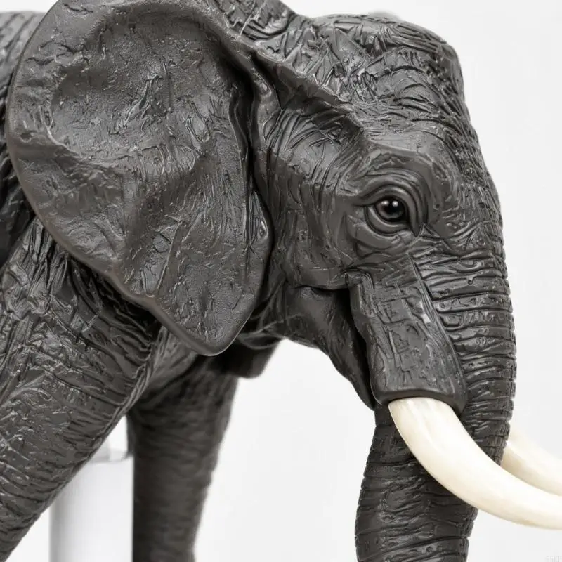 Battery-Powered Foaming Soap Dispenser with Countertop Placement Without a Power Cable, Automatic Pump and Realistic Elephant
