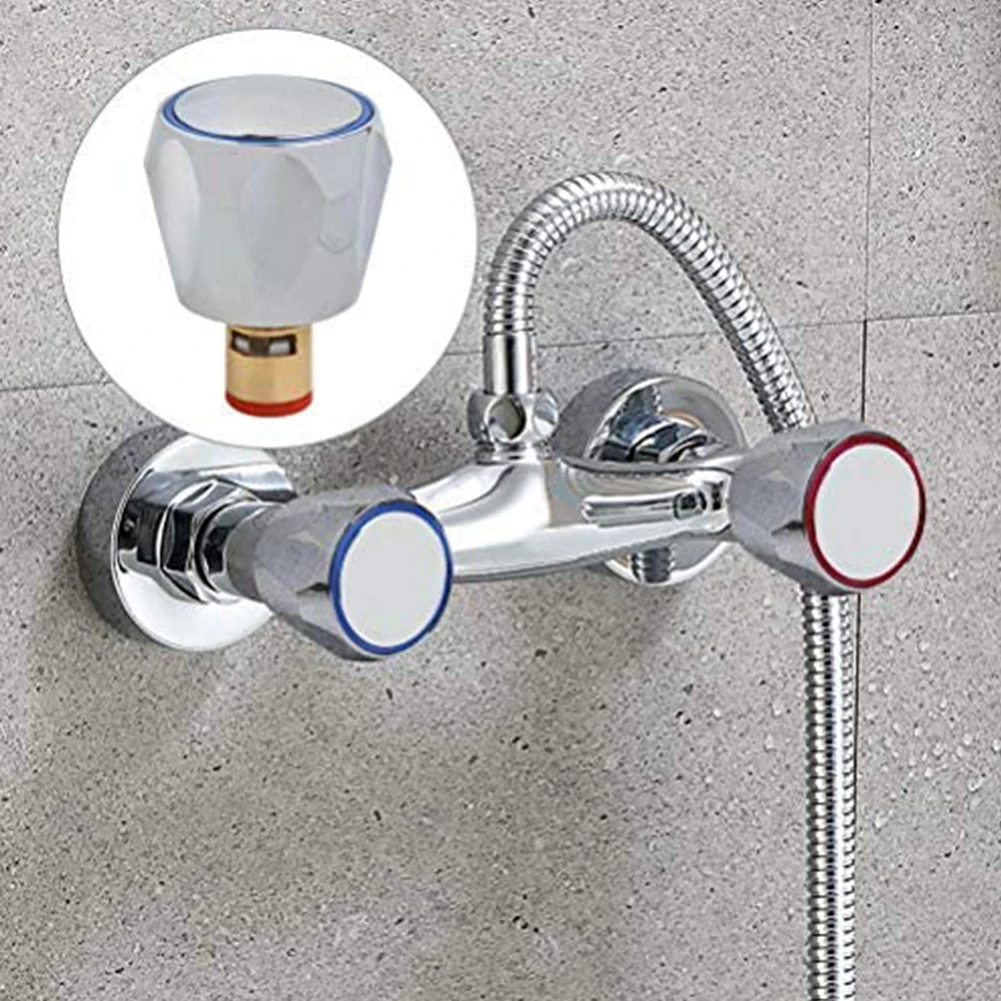 2pcs Tap Handle Kitchen/bathroom Accessories Faucet Handle 1/2inch ABS Handwheel Bathroom Hardware Faucet Cartridges