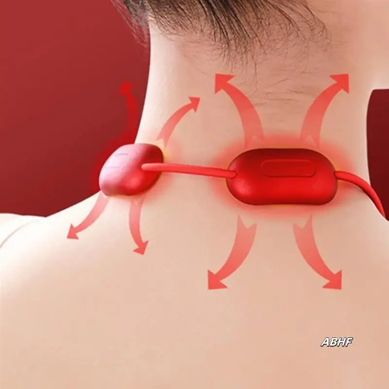 

Neck Protector Cervical Spine Massager Home Use Rechargeable Uses Dual Pulse Technology