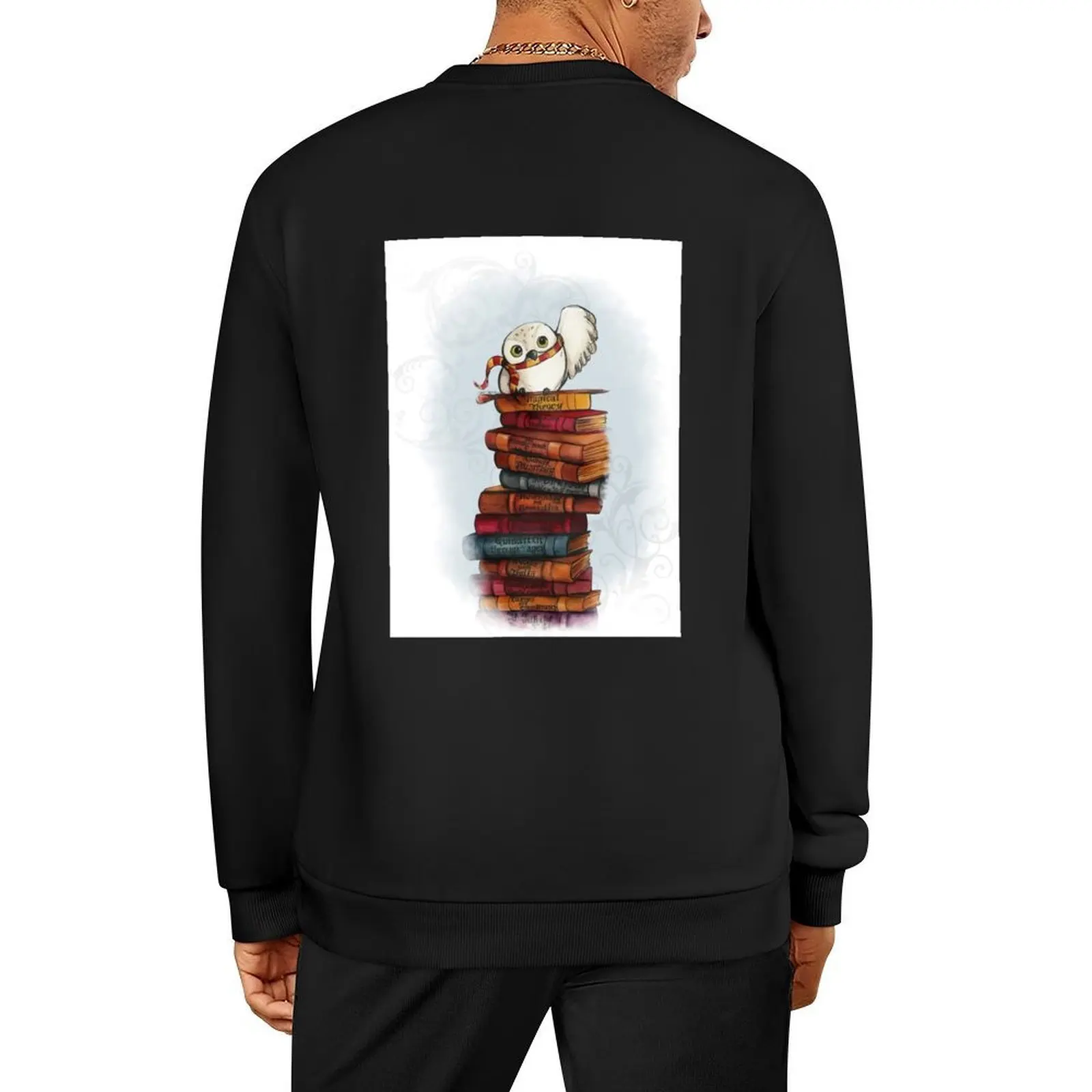 

Librarian Hedwig Pullover men wear autumn jacket men men's sweat-shirt autumn new products new sweatshirt