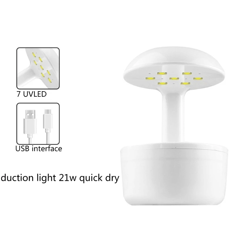 E1YE UV LED Lamp 21W Drying Light Portable Baking Lamp Dryer