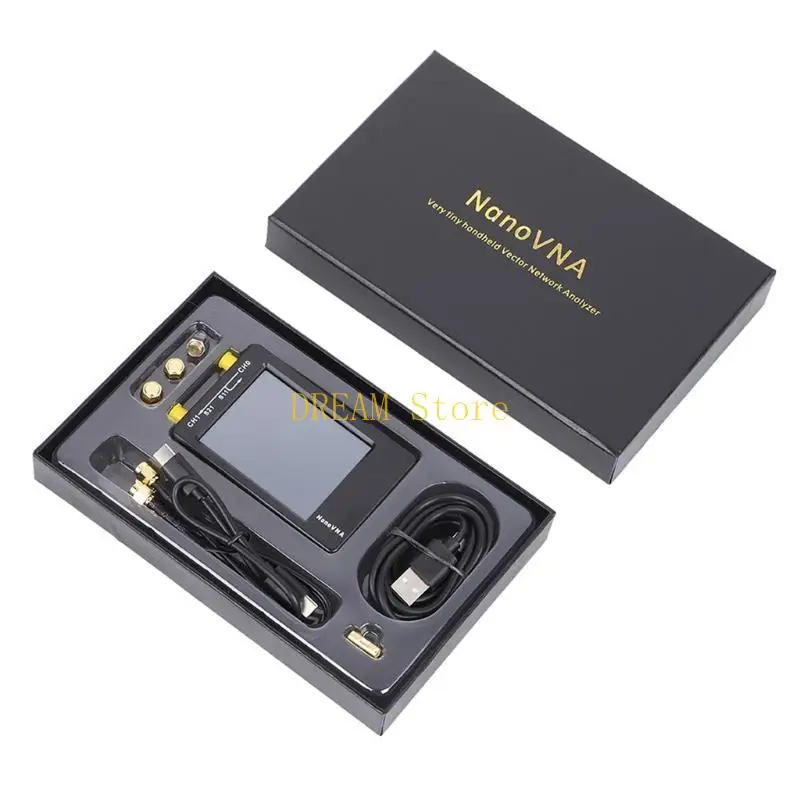 Nâng Cấp Mới NanoVNA-H 50KHz ~ 1.5GHz VNA Màn Hình LCD 2.8Inch HF VHF UHF UV Vector Mạng Phân Tích Ăng Ten phân Tích Bán Chạy