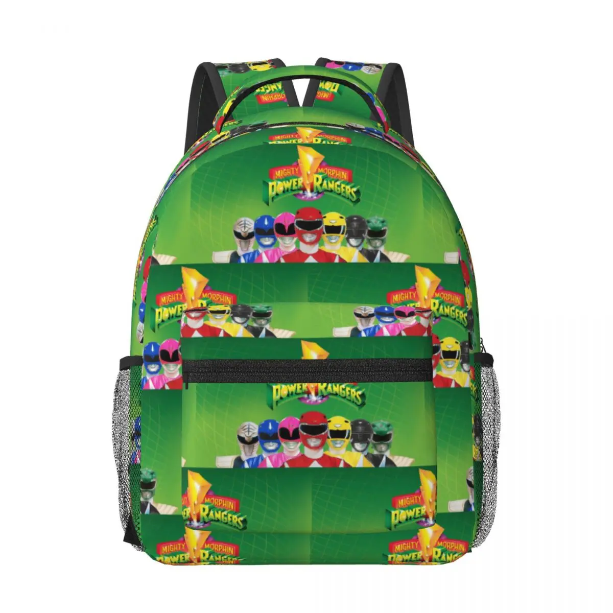 

Mighty Morphin Power Ranger Woman Backpacks Boys Girls Bookbag Students School Bags Portability Laptop Rucksack Shoulder Bag
