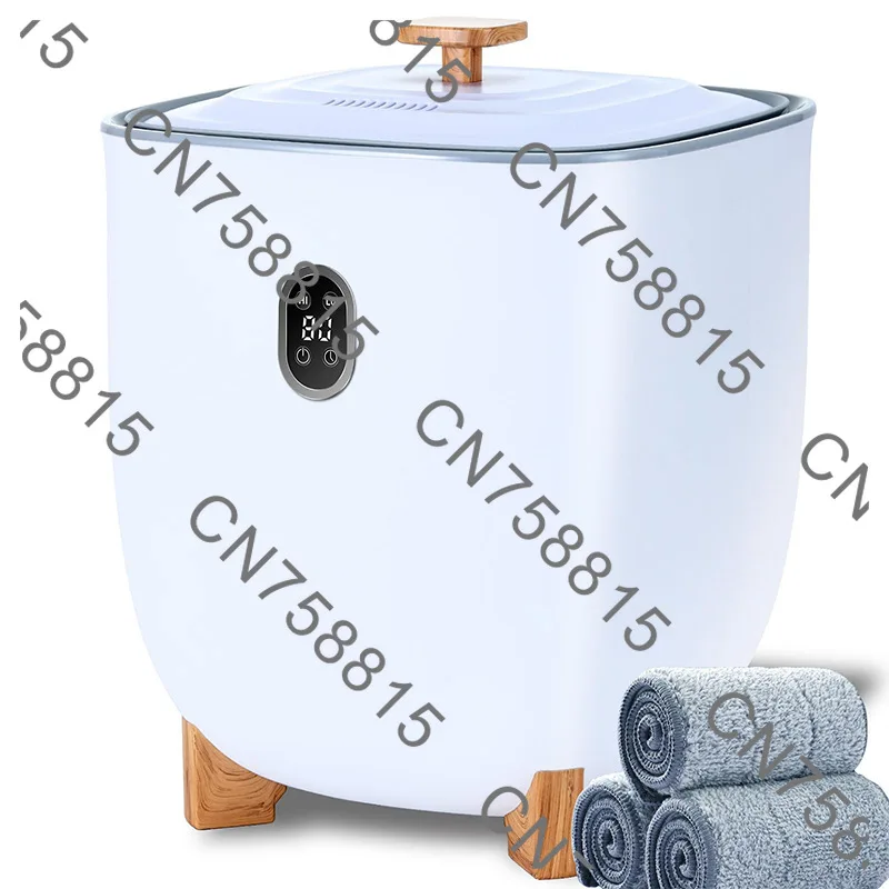25L towel heating bucket with drainage function, stainless steel liner