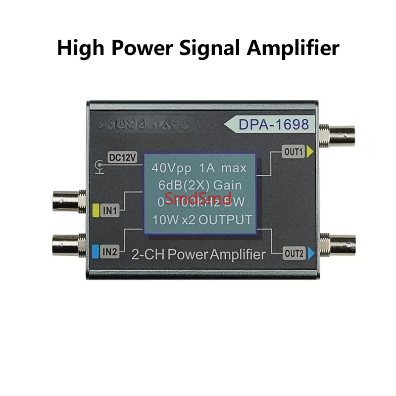 Power Amplifier and DC Power Amplifier Engineering for DPA-1698 Dual Channel DDS Function Signal Generator