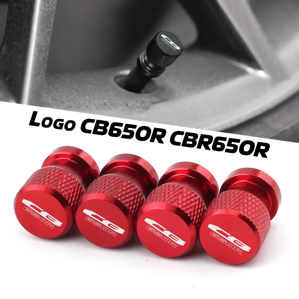 For Honda CB650R CBR650R CB CBR 650R 650 R 2 Pcs CNC Aluminum Tire Valve Cap Cover Motorcycle Accessories