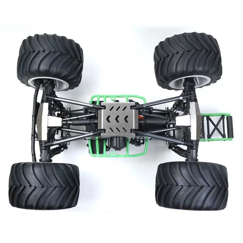 Metal Front Bumper and Chassis Armor Axle Protector for LOSI LMT 4WD Solid Axle Monster Truck RC Car Upgrade Parts Accessories