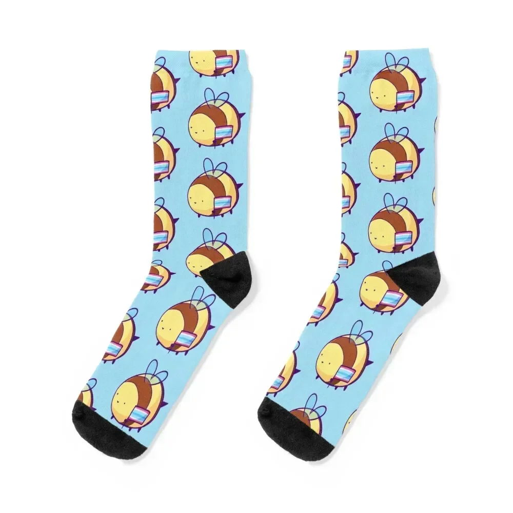 

Transmasc Round Bee Socks cute kawaii colored anime Socks For Women Men's