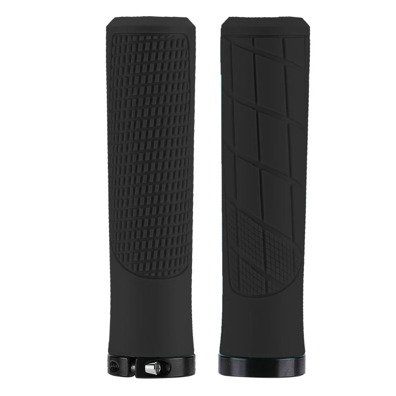 Fiets Grips Rubber Mountainbike Stuur Cover Manchetten Schokdemper Anti Slip Fiets Handvatten Grip MTB Manchetten Fiets Handvat Vuist Deel