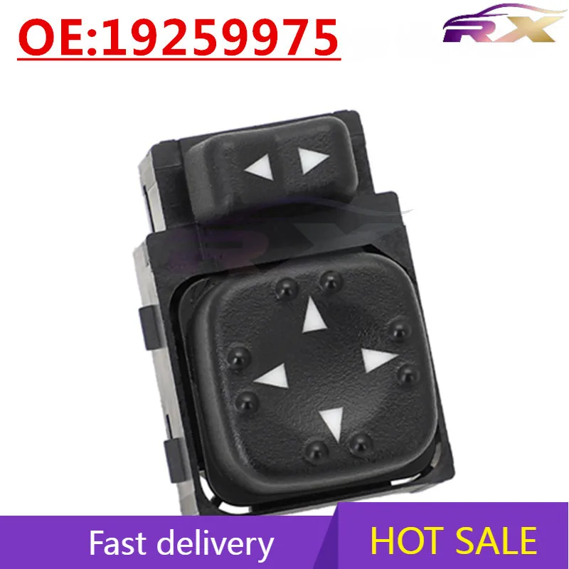 

OEM:19259975 Suitable for Chevrolet GM GMC automotive rearview mirror adjustment switch Auto parts