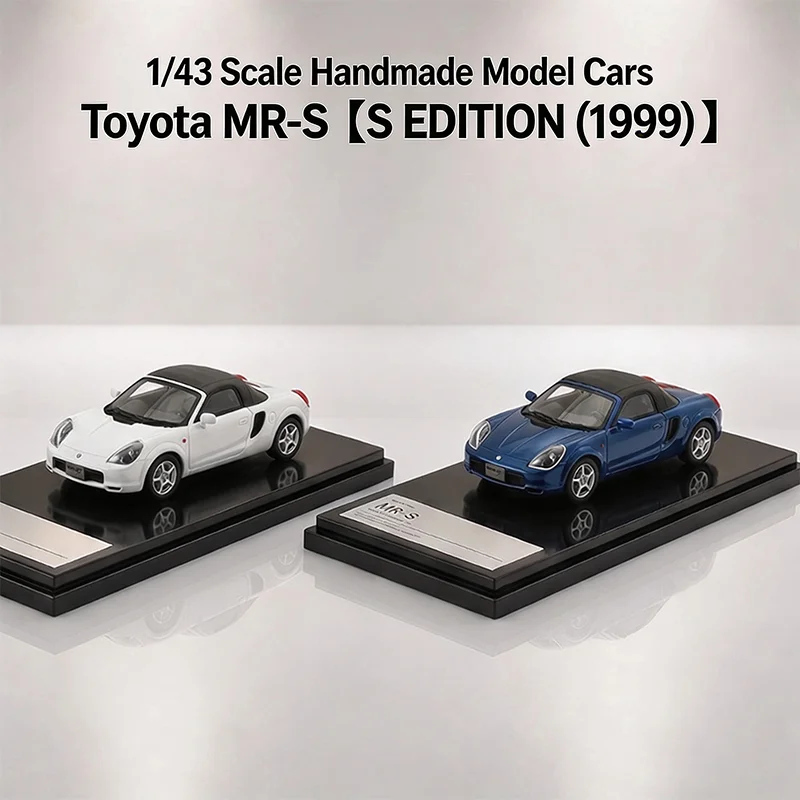 1:43 Resin Model Car MR‑S S Edition 1999 Sports Coupe Static Finished High Detail Collectible Display Toy Gift Limited Edition