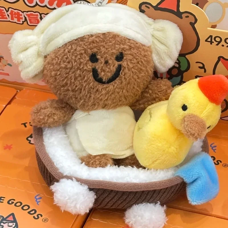 

MINISO TUNEE GOODS Series Anime Action Figure Guess Bag Ornament Figurines Home Decor Desktop Dolls Model Gift