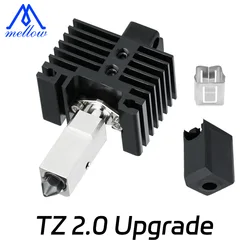 Mellow For Bambu Lab Hotend DIY TZ 2.0 Hotend Upgrade Bambu Lab X1 X1C P1P P1S Voron Blv 3D Printer