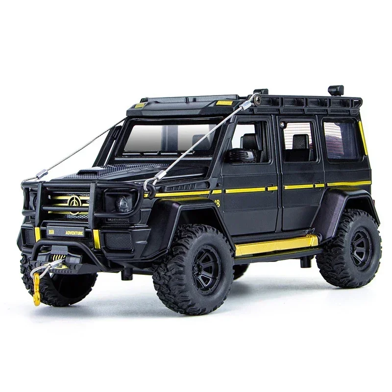 1:24 Legering G550 4X4 Adventure Edition Off Road Voertuig Model Met Geluidslicht Suv Speelgoed Voor Jongens Geschenken