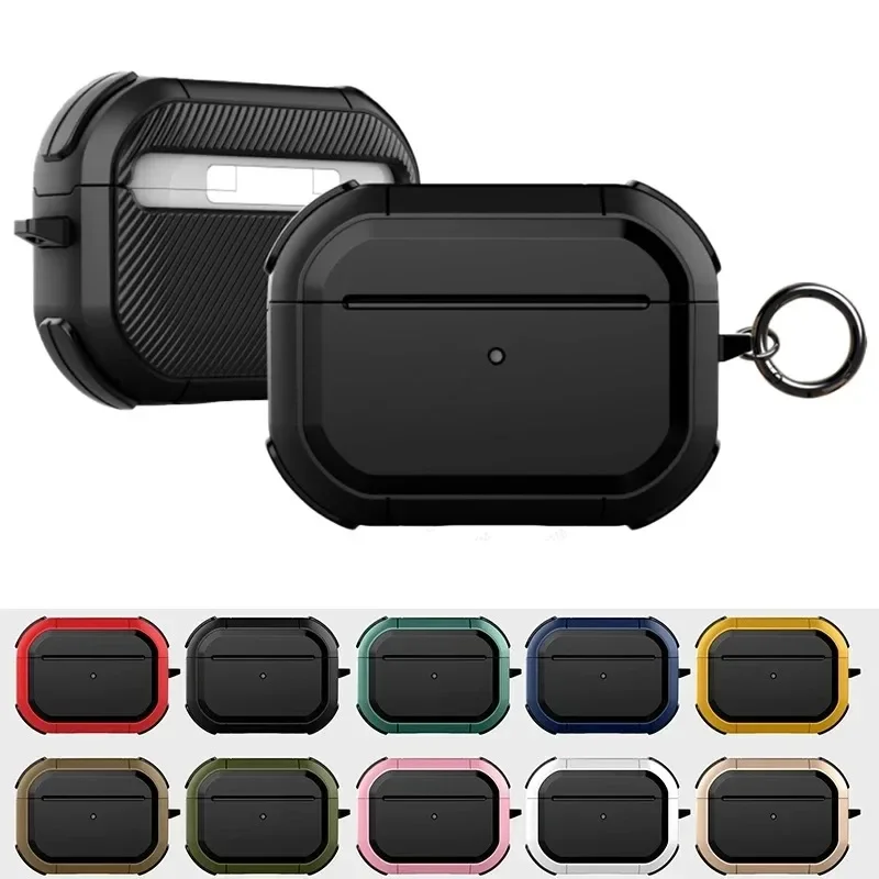 สําหรับ Apple สําหรับ Airpods Pro 2nd Generation กรณีป้องกันหูฟังสําหรับ Air สําหรับ Pods 3 2 1 กันกระแทกแขน