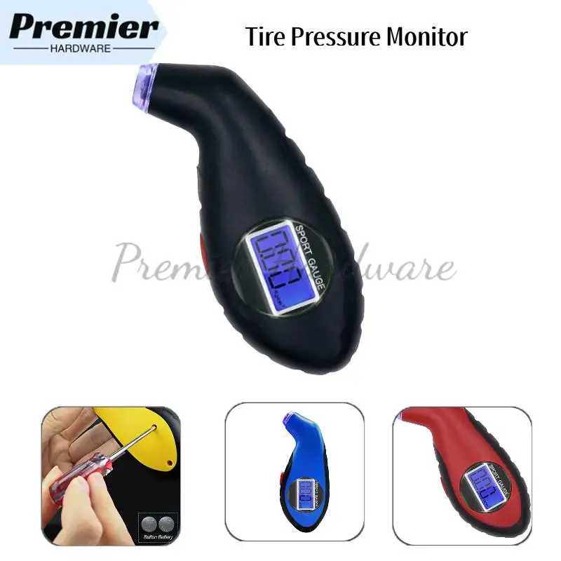 

Car Bike Truck Auto Air PSI Meter Tester Tyre Digital Tire Pressure Gauge LCD