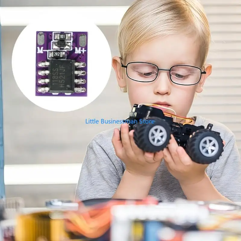 Input Brushed Motor Controller Board for Low Power Vehicle Builds and Robot DIY Motion Projects and Use M76A