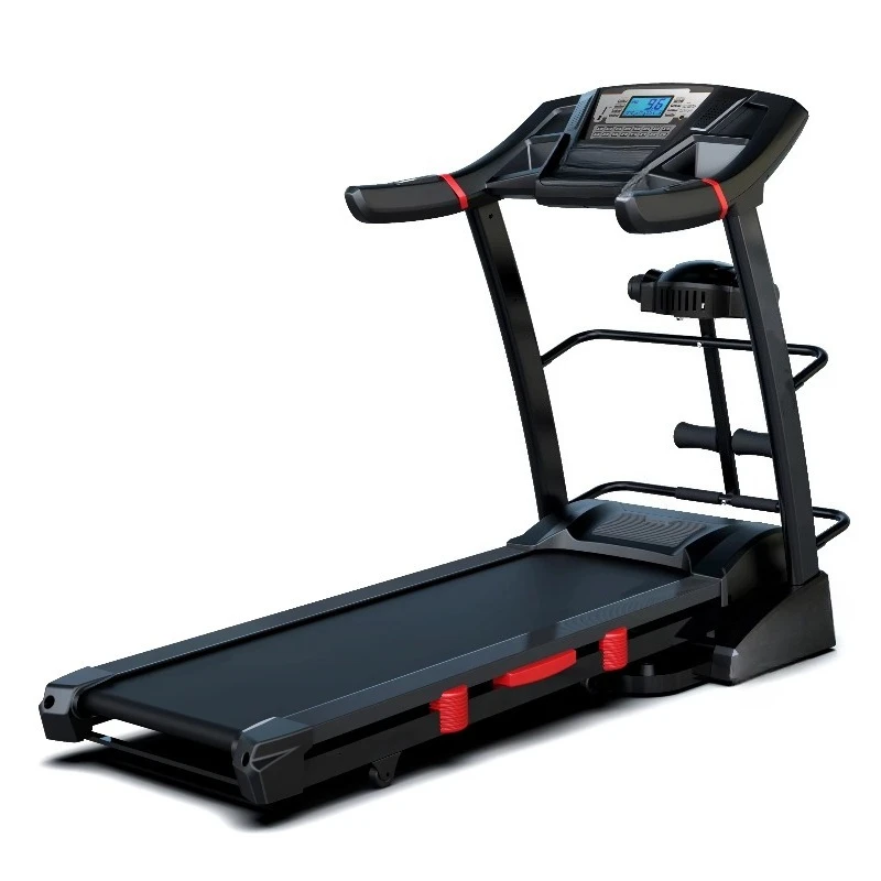 High Motor Home Shock Absorbing Electric Treadmill with Heart Rate Function Adjustable Slope Running Machine Can Customized