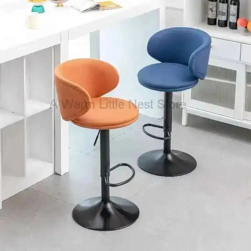 

Простой современный стул, вращающийся подъемный бар и легкий роскошный домашний барный стул, высокий табурет для магазина чая с молоком, высокое качество