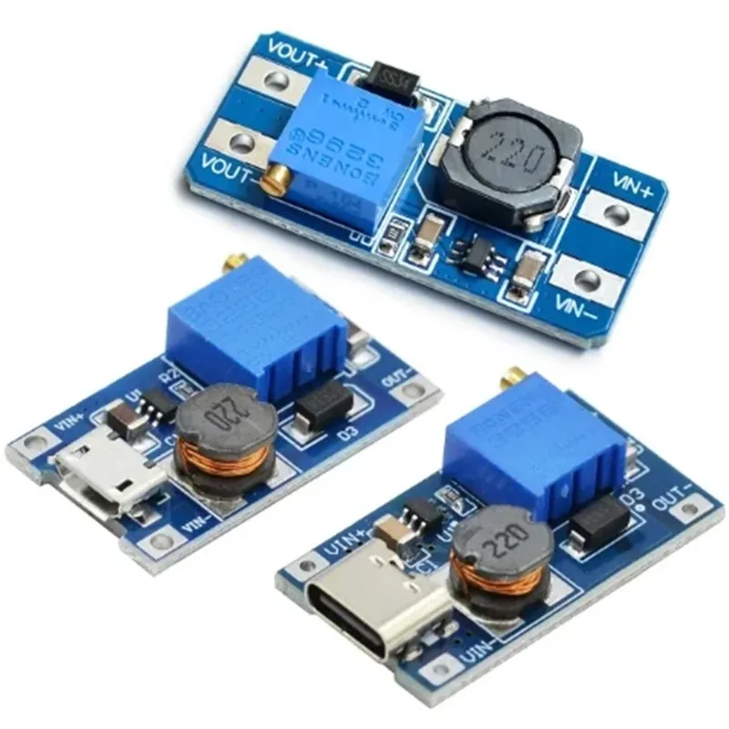 5pcs/lot MT3608 2A Max DC-DC Step Up Power Module Booster Power Module For