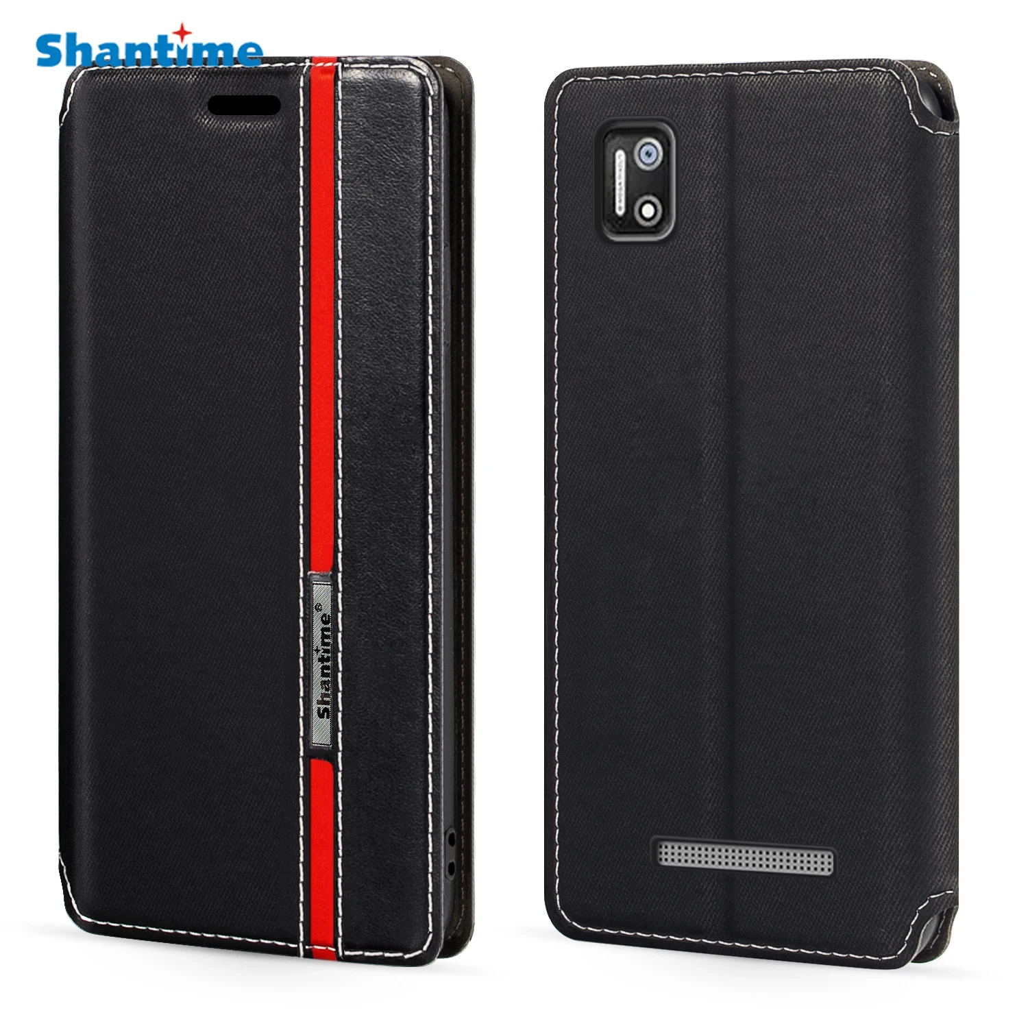 For Cloud Mobile Stratus C7 Case Fashion Multicolor Magnetic Closure Leather Flip Case Cover with Card Holder