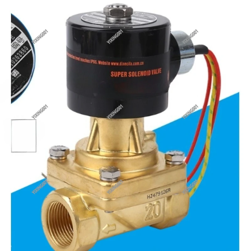 High - Temperature Steam Stainless Steel Round Star Normally Closed Solenoid Valve: RSPS - 15J to 50J Series