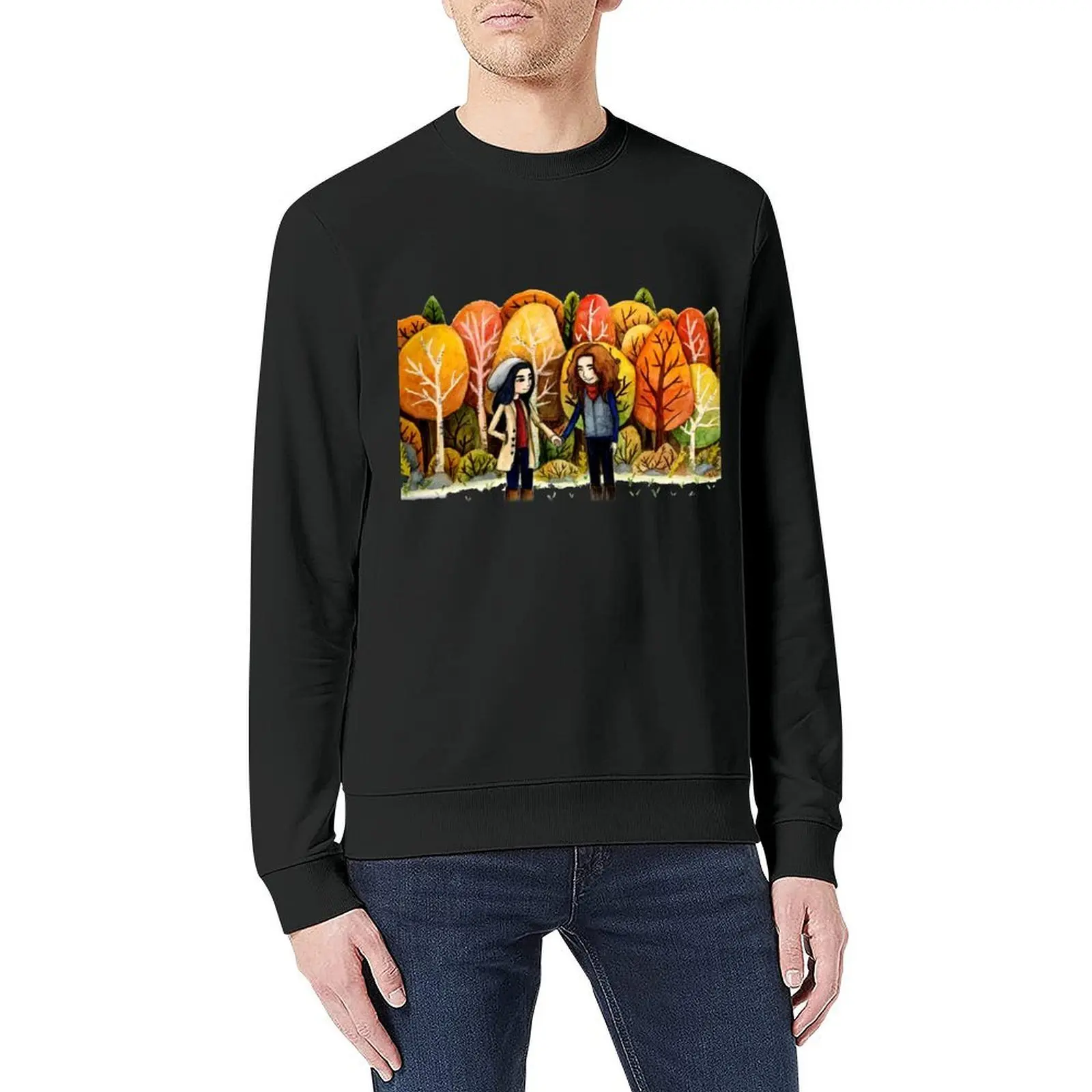 بلوفر الخريف ملابس الخريف الكورية أزياء الرجال رياضية ملابس رجالية مقنعين البلوز للرجال