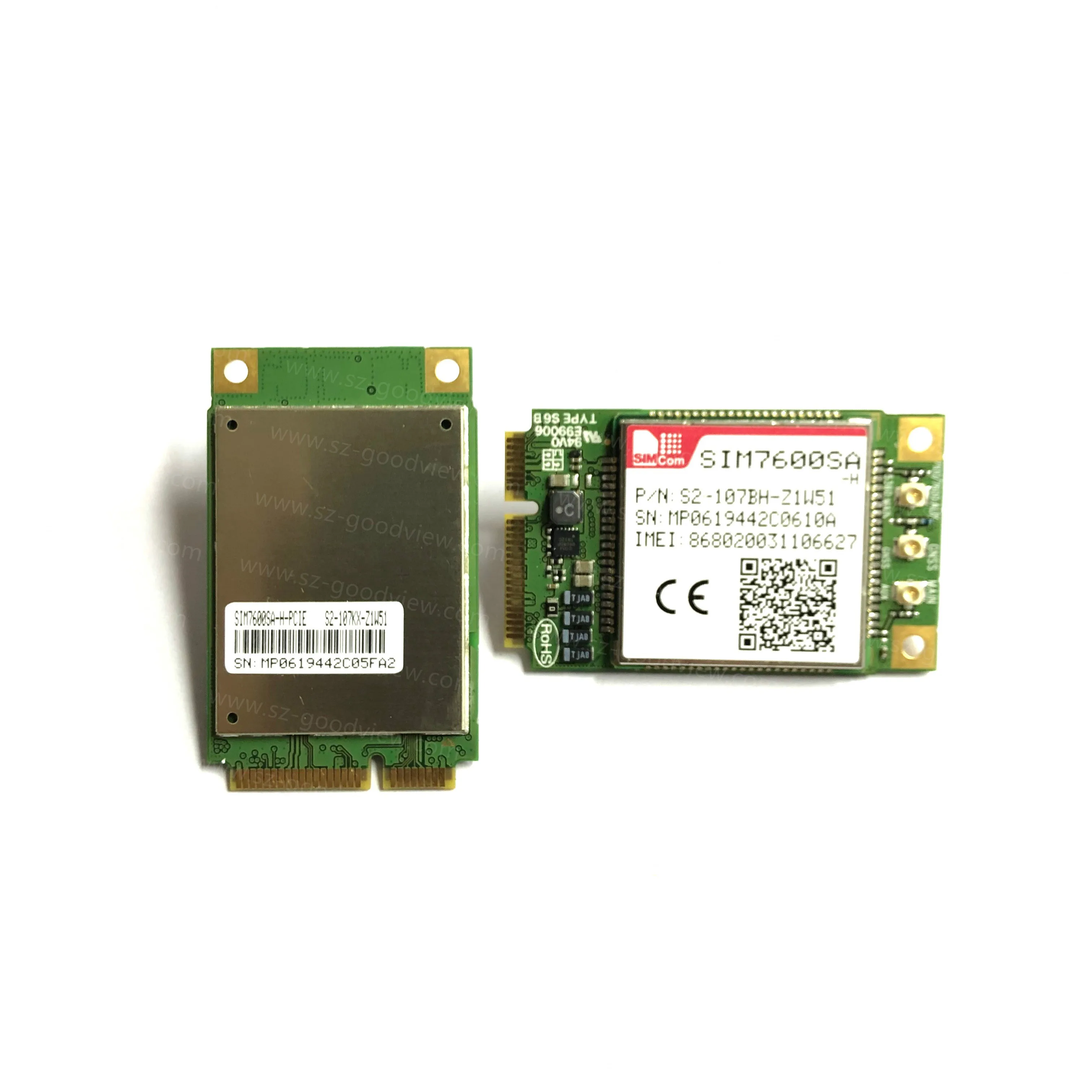 

SIMCOM SIM7600SA-H PCIE LTE Cat4 Module 4G GSM GNSS SIM7600SA-H Mini PCIE for wireless Iot New Zealand/Australia/South America