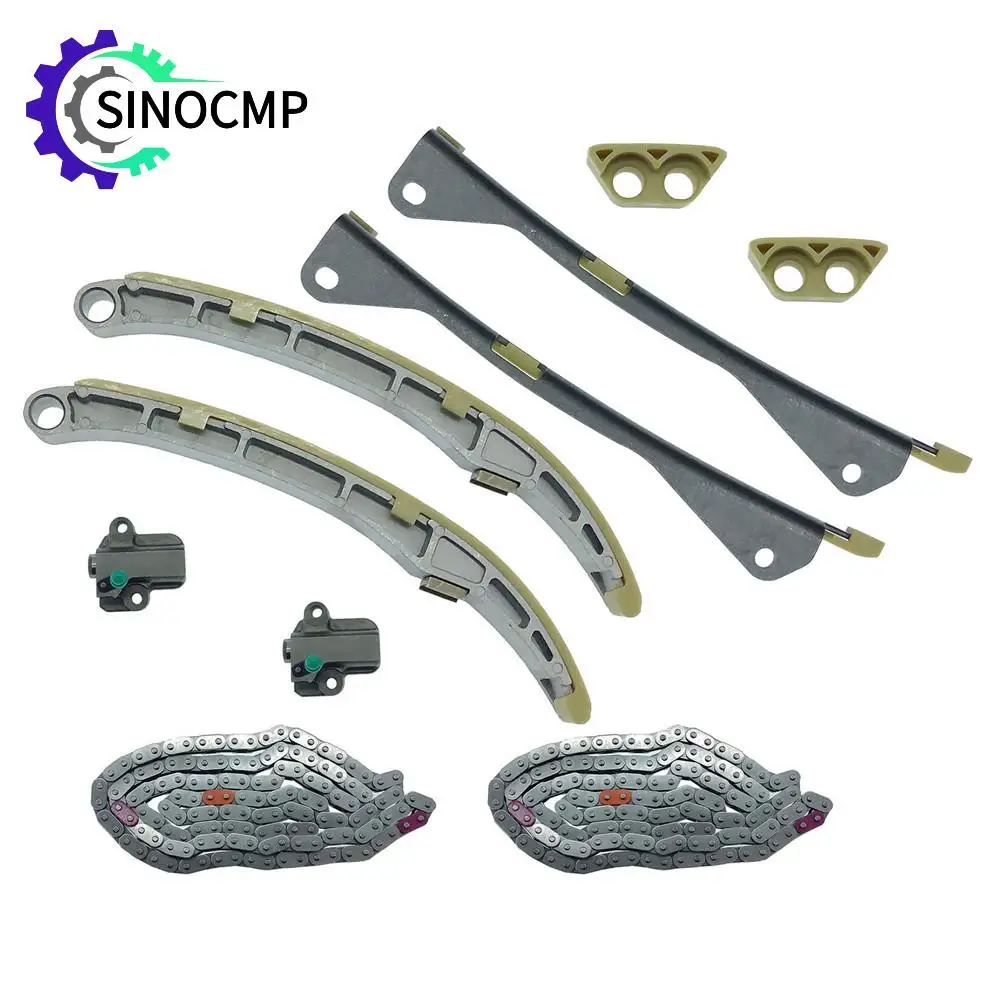 

Engine Timing Chain KIT For Santa Fe Sorento Azera Genesis 3.3L 3.8L 24321-3L100 24410-3CGA3 Car Engine Parts Auto Accessories